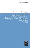 Jacket image for Applications of Management Science Volume 15