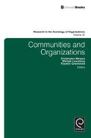 Jacket image for Communities and Organizations