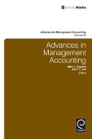 Jacket image for Advances in Management Accounting Volume 20