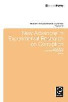 Jacket image for New Advances in Experimental Research on Corruption