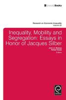 Jacket image for Inequality, Mobility, and Segregation
