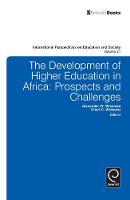 Jacket image for The Development of Higher Education in Africa