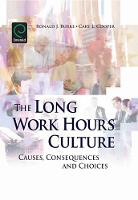 Jacket image for The Long Work Hours Culture