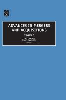 Jacket image for Advances in Mergers and Acquisitions
