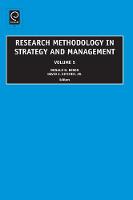 Jacket image for Research Methodology in Strategy and Management