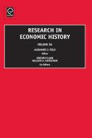 Jacket image for Research in Economic History