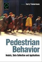 Jacket image for Pedestrian Behavior