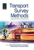 Jacket image for Transport Survey Methods