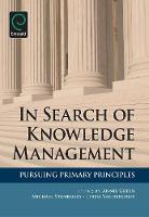 Jacket image for In Search of Knowledge Management