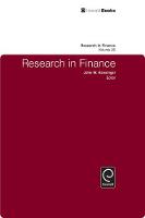 Jacket image for Research in Finance