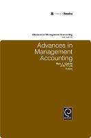 Jacket image for Advances in Management Accounting